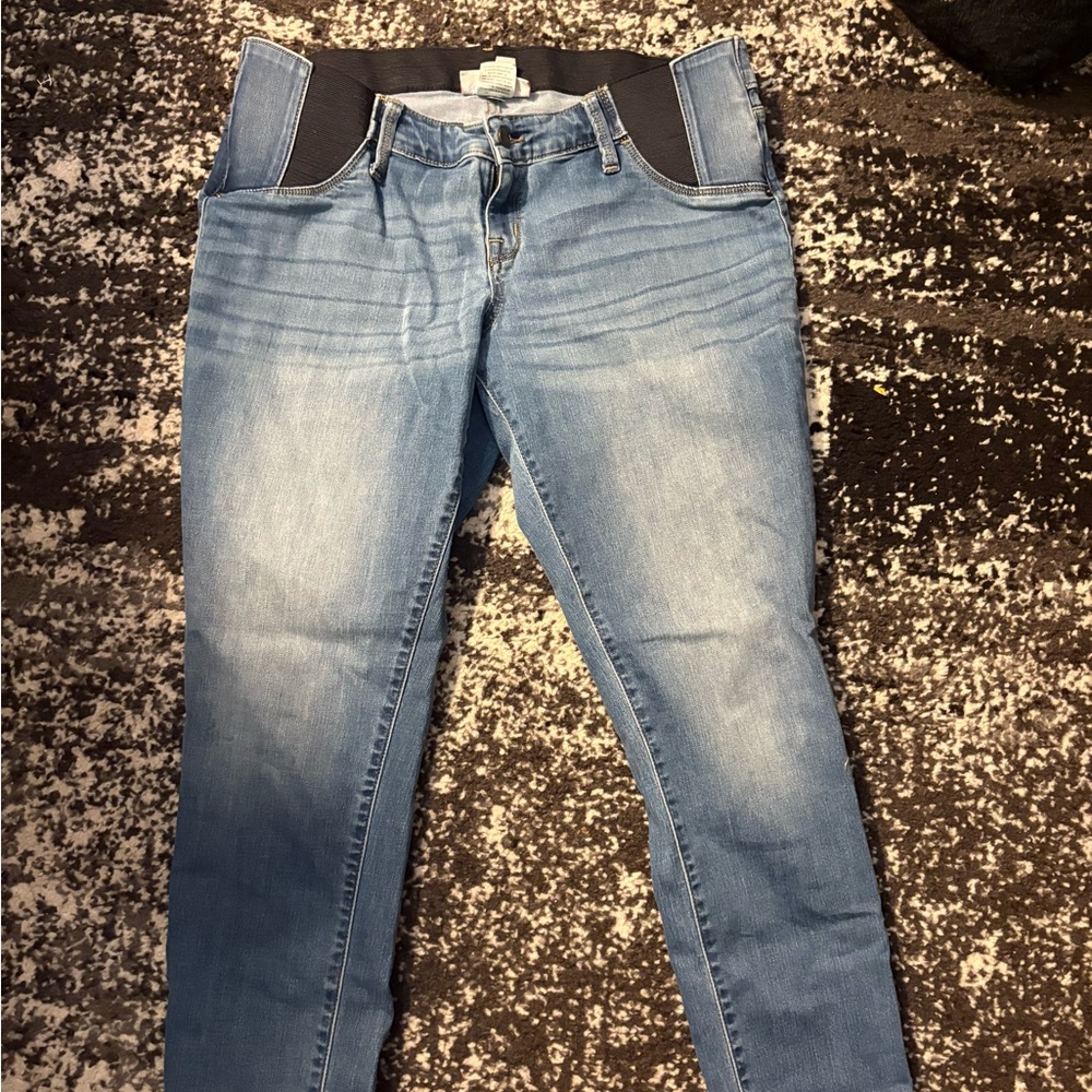 Classic Blue Maternity Women's Jeans